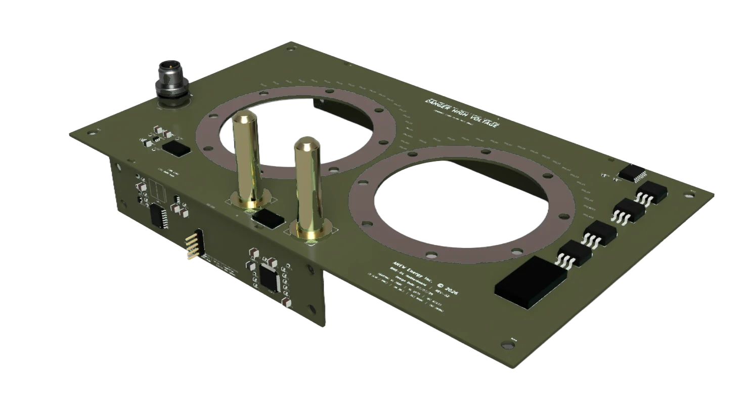 Battery power board, design REV-02