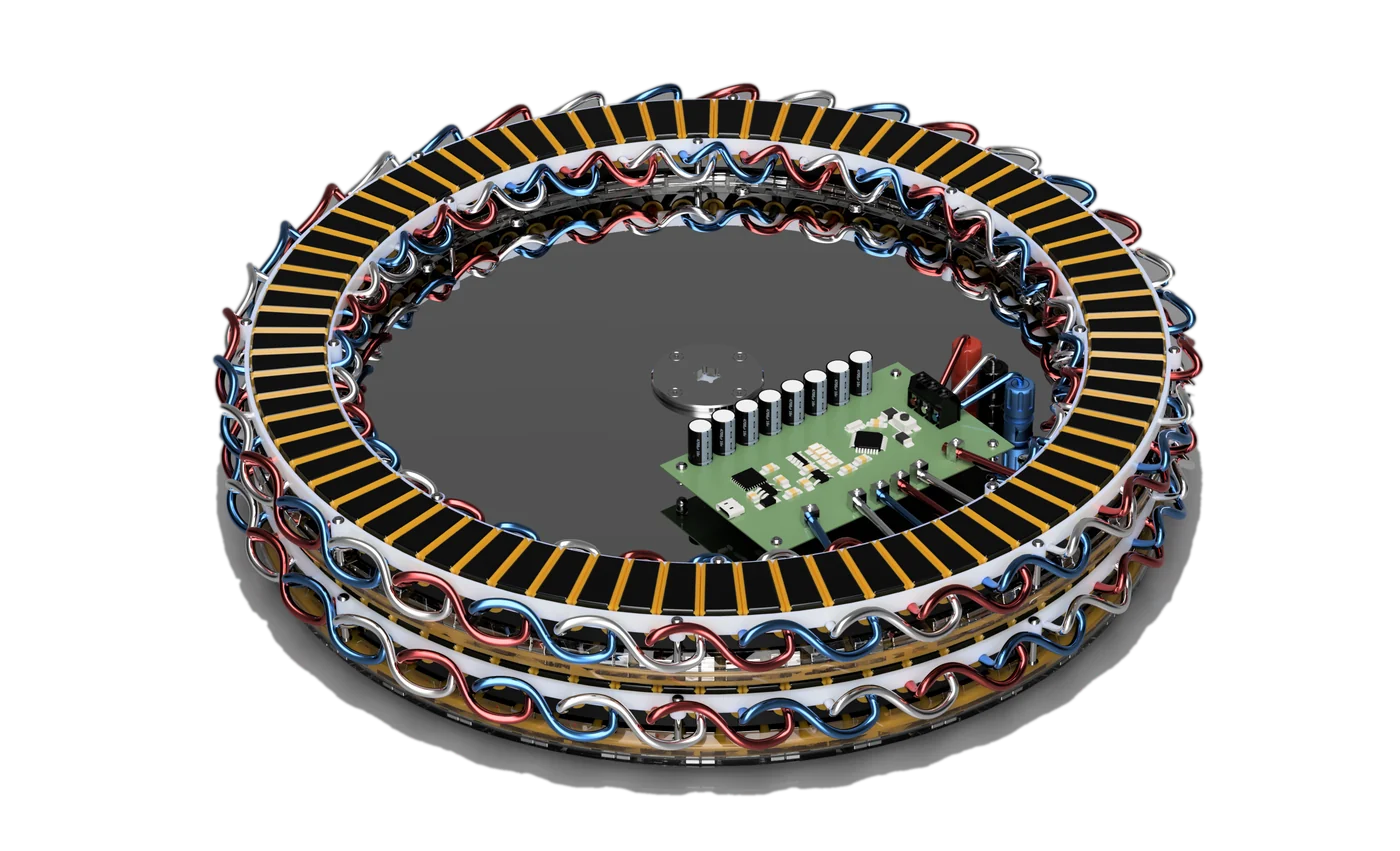 ANEW Dual-Wound Isolated Transformer — CAD render
